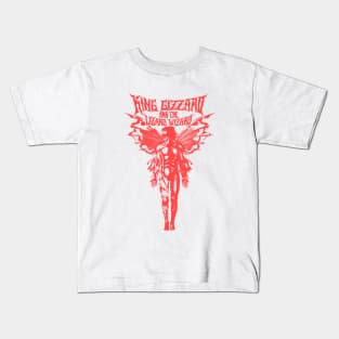 Butterfly Psychedelic King Gizzard & Lizard Wizard Kids T-Shirt